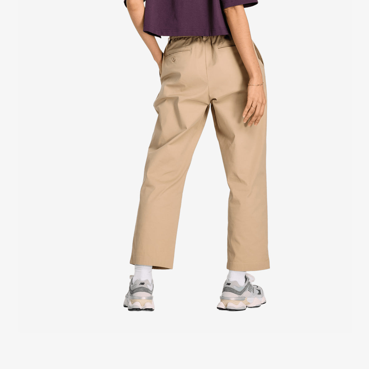 Women's Boylston Twill Tapered Pant 'Beige'